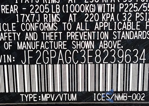 2014 Subaru Xv Crosstrek 2.0I Limited z USA, uszkodzony, nr VIN JF2GPAGC3E8239634